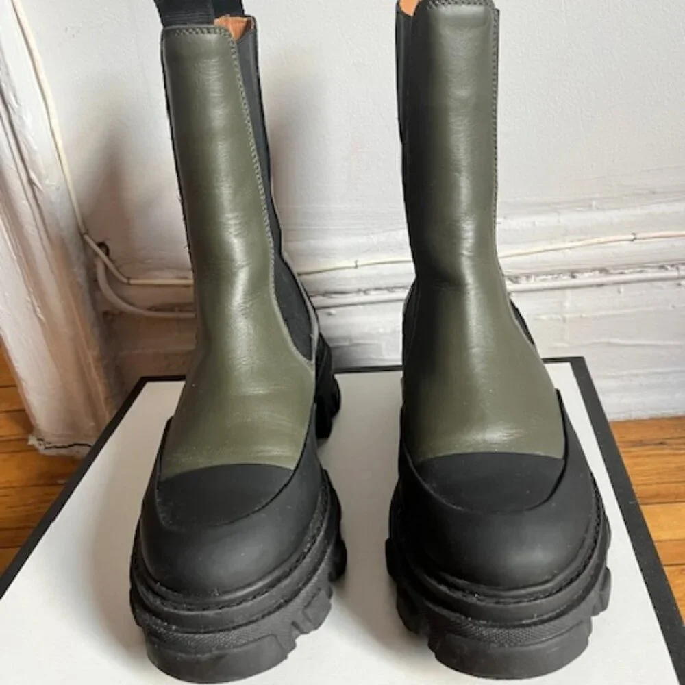 Ganni Chelsea Boot Size 40 - Picture 1 of 4